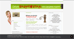 Desktop Screenshot of kiedyotwarte.pl