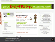 Tablet Screenshot of kiedyotwarte.pl
